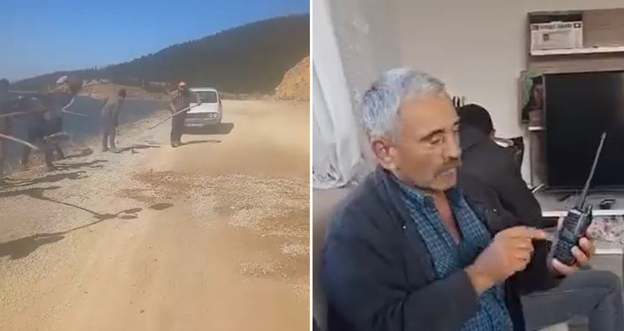 yil 2025 telsizle haberlesiyor bozuk yollari kendileri yapiyorlar 3u3Gwblj