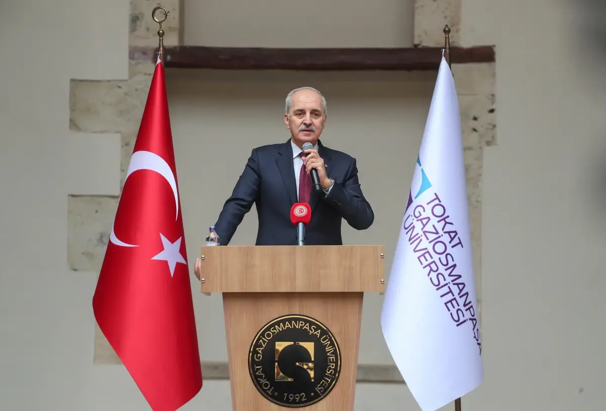 tbmm baskani kurtulmustan gazze aciklamalari zulum ve baris temasi 7NzzFLmV
